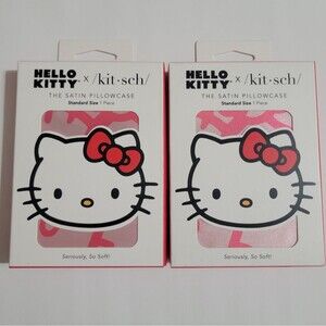 Hello Kitty Kitsch Pillow Case Set